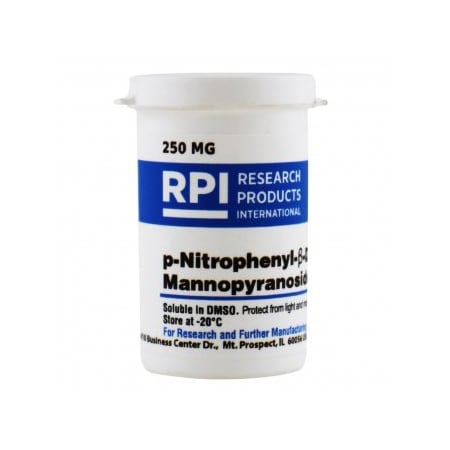 Rpi p-Nitrophenyl-B-D-mannopyranoside, 250 MG N66210-0.25